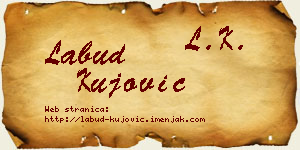 Labud Kujović vizit kartica